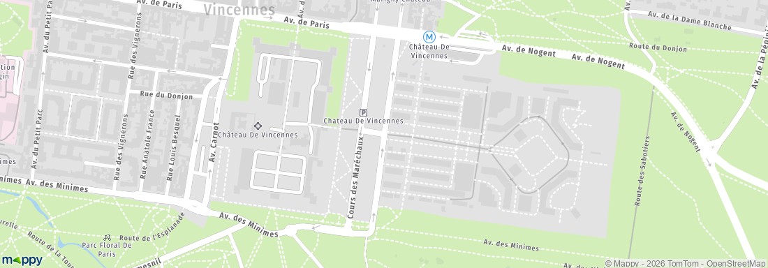 Fort Neuf De Vincennes Cours Des Maréchaux 75012 Paris