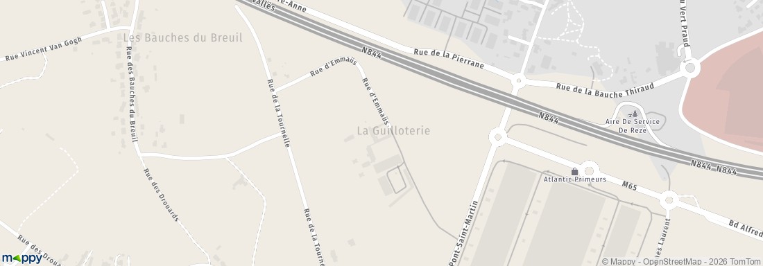 La Guilloterie Rue D Emmaüs 44340 Bouguenais