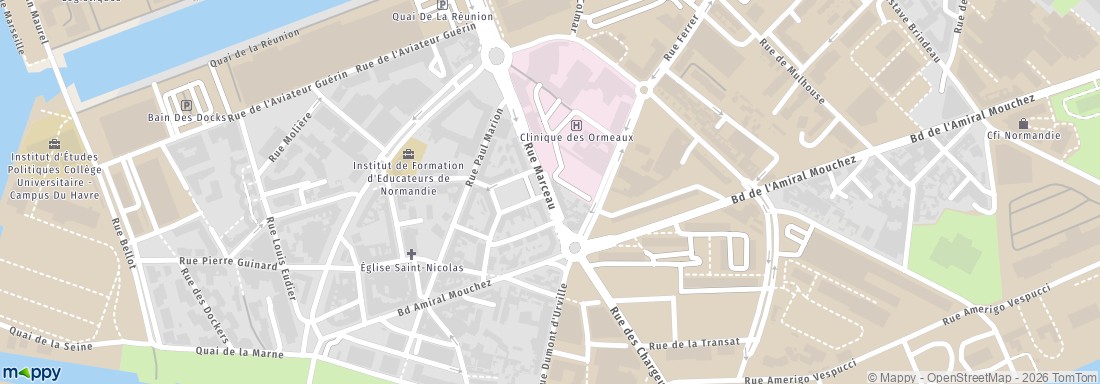 Clinique Des Ormeaux 36 Rue Marceau 76600 Le Havre