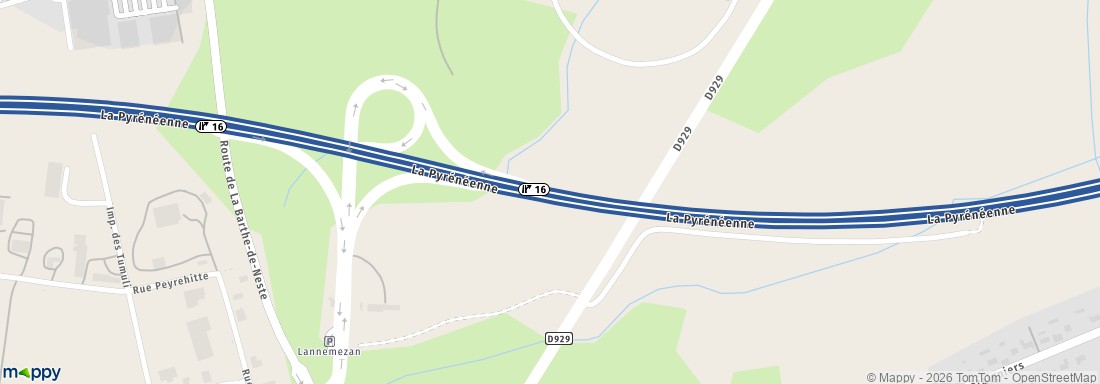 Autoroute du Sud de la France Lannemezan (adresse)