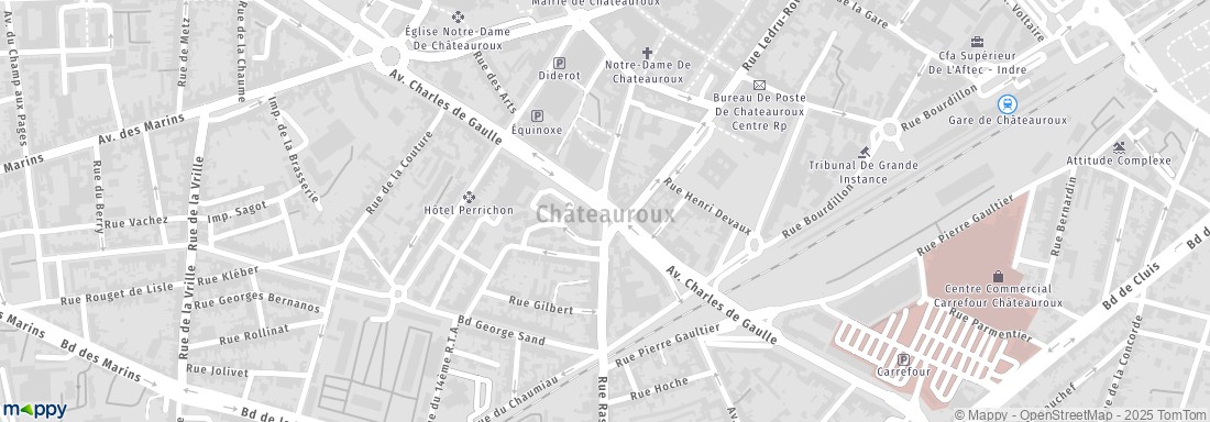 Mairie de Châteauroux Châteauroux (adresse, horaires)