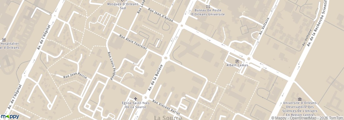 1 Rue Edouard Branly 45900 La Source Cedex 9