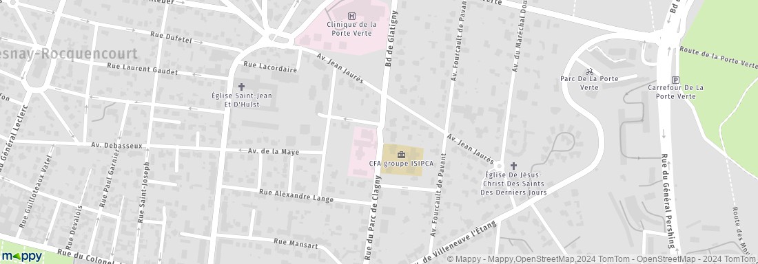 49 rue du parc de clagny versailles map
