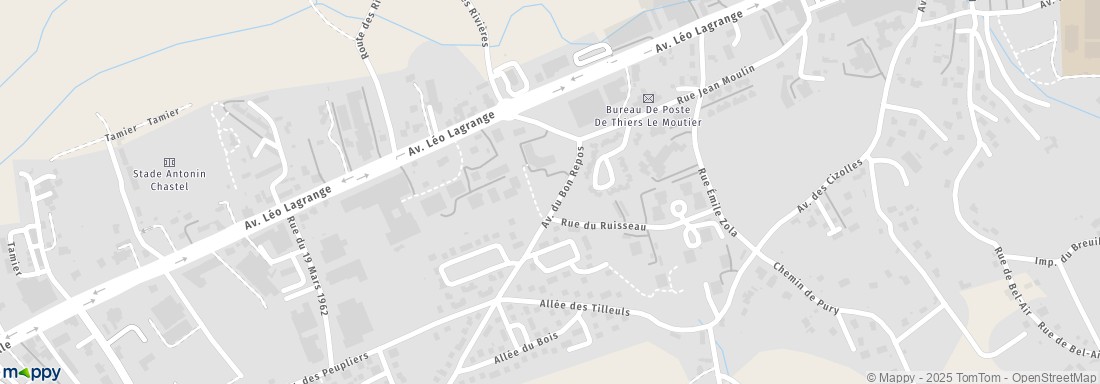 Centre Des Finances Publiques, av Bon Repos, 63300 Thiers ...