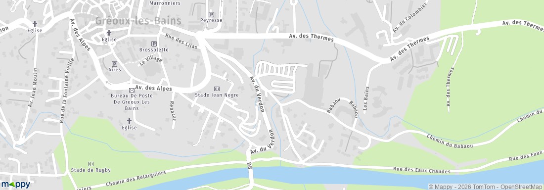 Thermes De Gréoux-les-bains Rue Des Eaux Chaudes 04800 Gréoux-les-bains